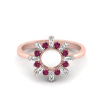 Load image into Gallery viewer, circle-baguette-promise-ring-with-pink-sapphire-in-rose-gold-FD123751GSADRPI-NL-RG
