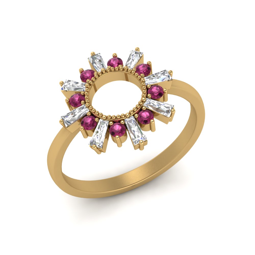 circle-baguette-promise-ring-with-pink-sapphire-in-yellow-gold-FD123751GSADRPI-NL-YG
