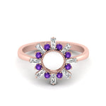 Load image into Gallery viewer, circle-baguette-promise-ring-with-purple-topaz-in-rose-gold-FD123751GVITO-NL-RG
