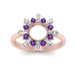 Load image into Gallery viewer, circle-baguette-promise-ring-with-purple-topaz-in-rose-gold-FD123751GVITO-NL-RG
