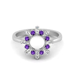 Load image into Gallery viewer, circle-baguette-promise-ring-with-purple-topaz-in-white-gold-FD123751GVITO-NL-WG
