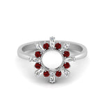 Load image into Gallery viewer, circle-baguette-promise-ring-with-ruby-in-white-gold-FD123751GRUDR-NL-WG
