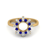 Load image into Gallery viewer, circle-baguette-promise-ring-with-sapphire-in-yellow-gold-FD123751GSABL-NL-YG
