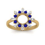 Load image into Gallery viewer, circle-baguette-promise-ring-with-sapphire-in-yellow-gold-FD123751GSABL-NL-YG
