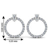 Load image into Gallery viewer, circle-stud-diamond-earring-in-white-gold-FDEAR9221-NL-WG