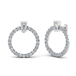 Circle Stud Earring