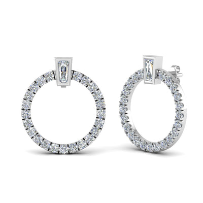 Circle Stud Earring
