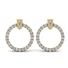 Load image into Gallery viewer, circle-stud-diamond-earring-in-yellow-gold-FDEAR9221-NL-YG