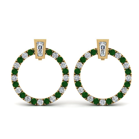 circle-stud-diamond-earring-with-emerald-in-yellow-gold-FDEAR9221GEMGR-NL-YG