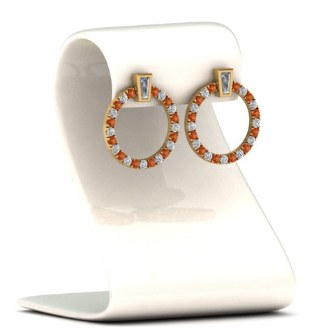 circle-stud-diamond-earring-with-orange-sapphire-in-yellow-gold-FDEAR9221GSAOR-NL-YG