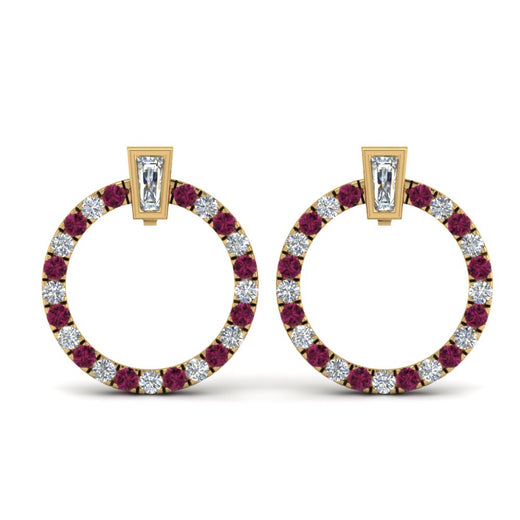 circle-stud-diamond-earring-with-pink-sapphire-in-yellow-gold-FDEAR9221GSADRPI-NL-YG