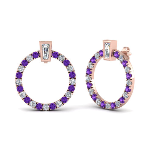 circle-stud-diamond-earring-with-purple-topaz-in-rose-gold-FDEAR9221GVITO-NL-RG