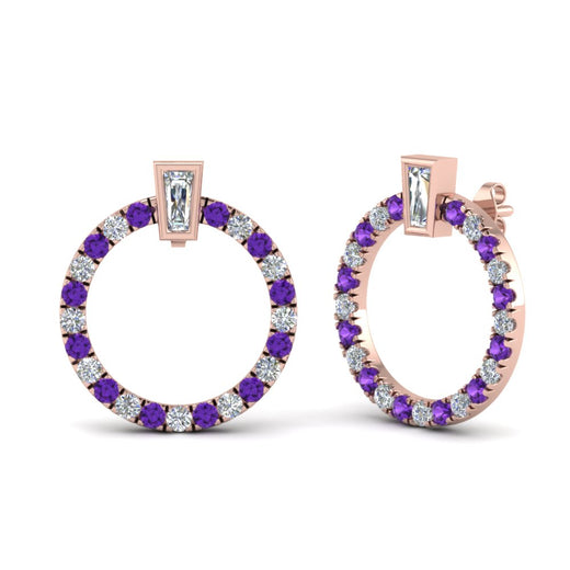 circle-stud-diamond-earring-with-purple-topaz-in-rose-gold-FDEAR9221GVITO-NL-RG