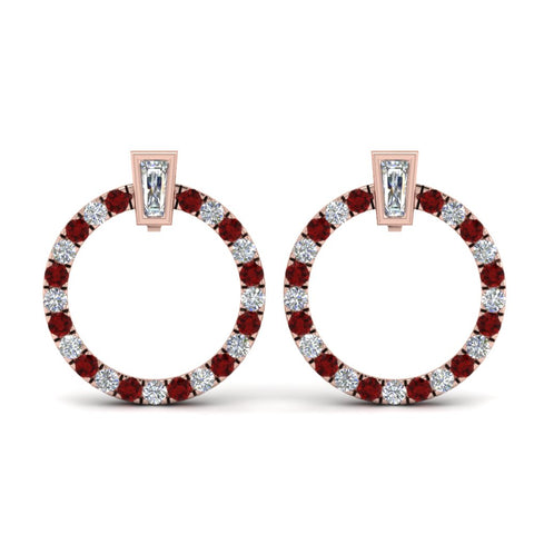 circle-stud-diamond-earring-with-ruby-in-rose-gold-FDEAR9221GRUDR-NL-RG