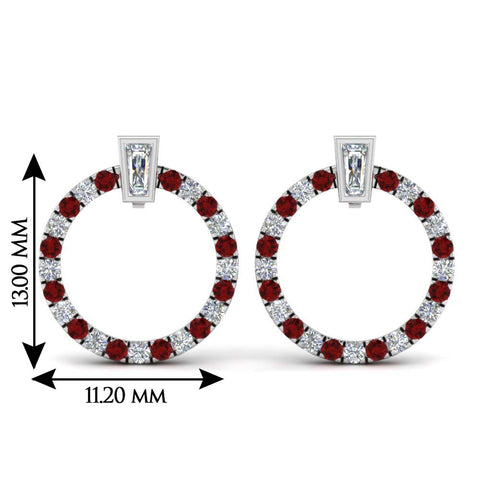 circle-stud-diamond-earring-with-ruby-in-white-gold-FDEAR9221GRUDR-NL-WG