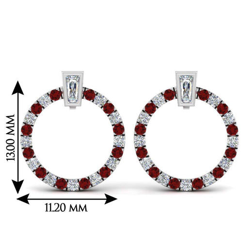 circle-stud-diamond-earring-with-ruby-in-white-gold-FDEAR9221GRUDR-NL-WG