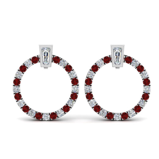 circle-stud-diamond-earring-with-ruby-in-white-gold-FDEAR9221GRUDR-NL-WG