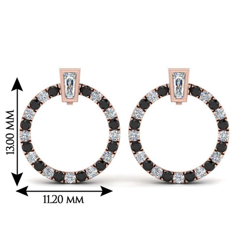 circle-stud-earring-with-black-diamond-in-rose-gold-FDEAR9221GBLACK-NL-RG