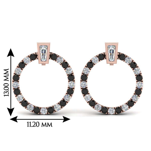 circle-stud-earring-with-black-diamond-in-rose-gold-FDEAR9221GBLACK-NL-RG
