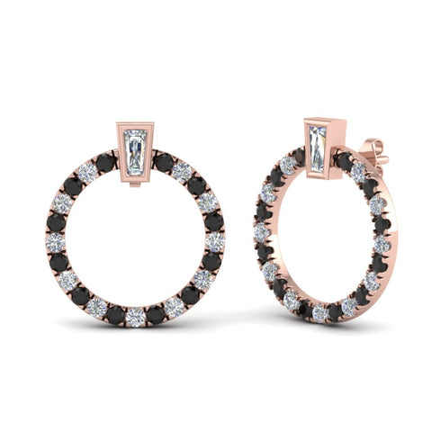 circle-stud-earring-with-black-diamond-in-rose-gold-FDEAR9221GBLACK-NL-RG