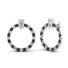 Load image into Gallery viewer, circle-stud-earring-with-black-diamond-in-white-gold-FDEAR9221GBLACK-NL-WG