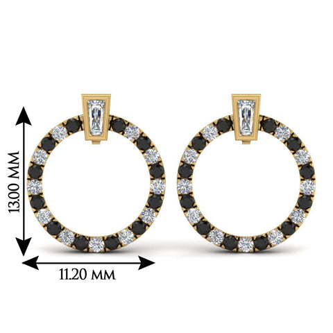 circle-stud-earring-with-black-diamond-in-yellow-gold-FDEAR9221GBLACK-NL-YG