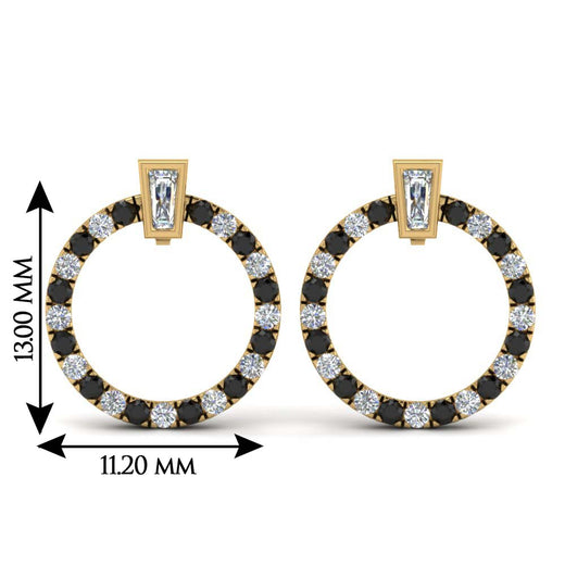 circle-stud-earring-with-black-diamond-in-yellow-gold-FDEAR9221GBLACK-NL-YG