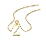Load image into Gallery viewer, classic-alphabet-z-gold-necklace-in-FDPD11292Z-NL-YG
