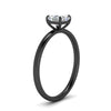 Load image into Gallery viewer, Asscher Cut 4 Prong Classic Solitaire Ring