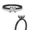 Load image into Gallery viewer, Asscher Cut 4 Prong Classic Solitaire Ring