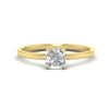 Load image into Gallery viewer, Asscher Cut 4 Prong Classic Solitaire Ring