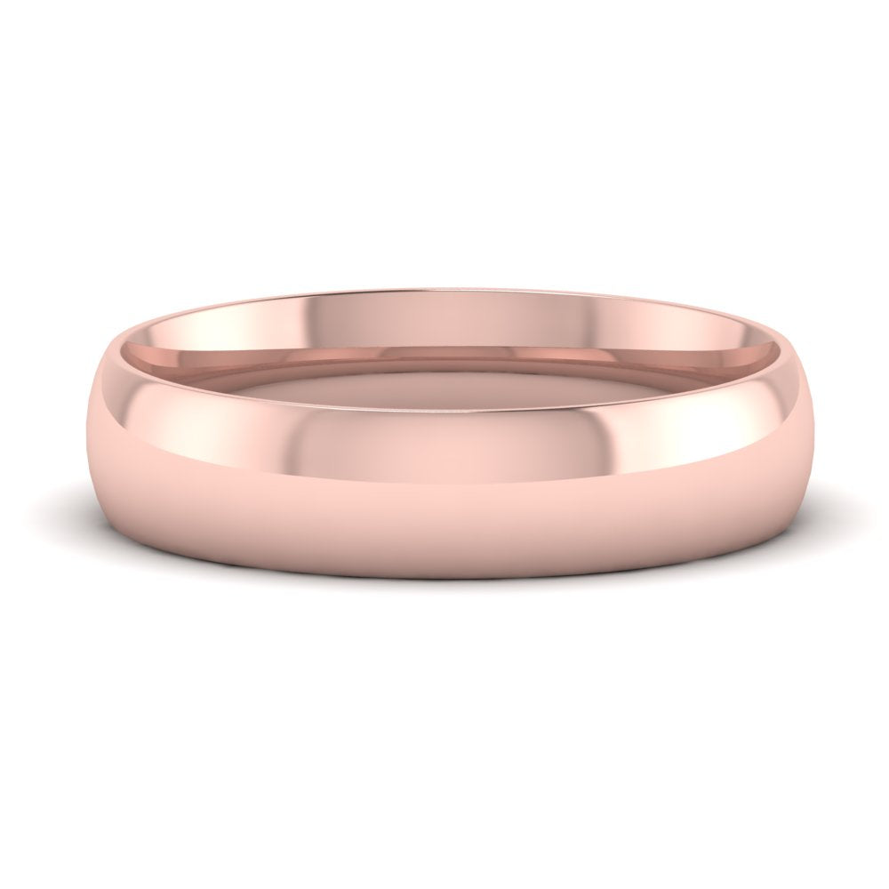 5 mm Wedding Band Classic Comfort Fit