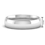 Load image into Gallery viewer, 5 mm Wedding Band Classic Comfort Fit
