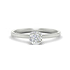 Load image into Gallery viewer, Cushion Cut 4 Prong Classic Solitaire Ring