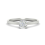 Load image into Gallery viewer, Cushion Cut 4 Prong Classic Solitaire Ring
