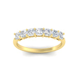 Load image into Gallery viewer, classic-cushion-cut-seven-stone-diamond-ring-in-yelllow-gold-fdwb9497cuangle5-1.00ct-nl-yg?v=1773313156
