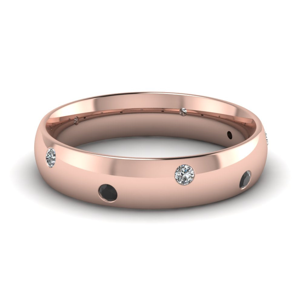 classic-dome-comfort-fit-wedding-ring-for-men-with-black-diamond-in-14k-rose-gold-fd1092bgblack-nl-rg