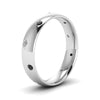 Load image into Gallery viewer, classic-dome-comfort-fit-wedding-ring-for-men-with-black-diamond-in-14k-white-gold-fd1092bgblack-nl-wg