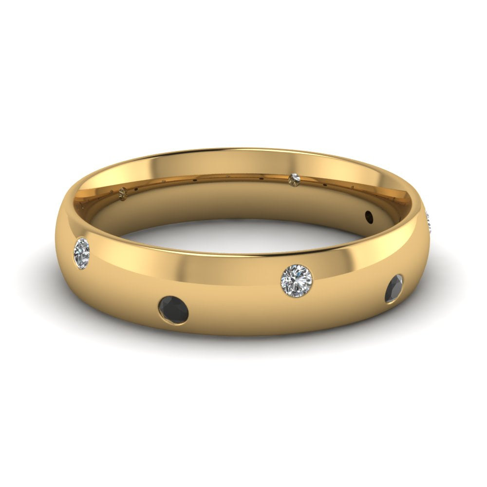 classic-dome-comfort-fit-wedding-ring-for-men-with-black-diamond-in-14k-yellow-gold-fd1092bgblack-nl-yg