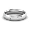 Load image into Gallery viewer, classic-dome-diamond-comfort-fit-wedding-ring-for-men-in-14k-white-gold-fd1092b-nl-wg
