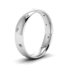 Load image into Gallery viewer, classic-dome-diamond-comfort-fit-wedding-ring-for-men-in-14k-white-gold-fd1092b-nl-wg