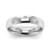 Load image into Gallery viewer, classic-dome-diamond-comfort-fit-wedding-ring-for-men-in-14k-white-gold-fd1092b-nl-wg