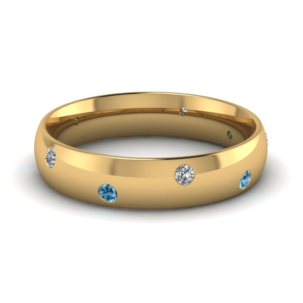 classic-dome-diamond-comfort-fit-wedding-ring-for-men-with-ice-blue-topaz-in-14k-yellow-gold-fd1092bgicblto-nl-yg
