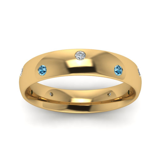 classic-dome-diamond-comfort-fit-wedding-ring-for-men-with-ice-blue-topaz-in-14k-yellow-gold-fd1092bgicblto-nl-yg