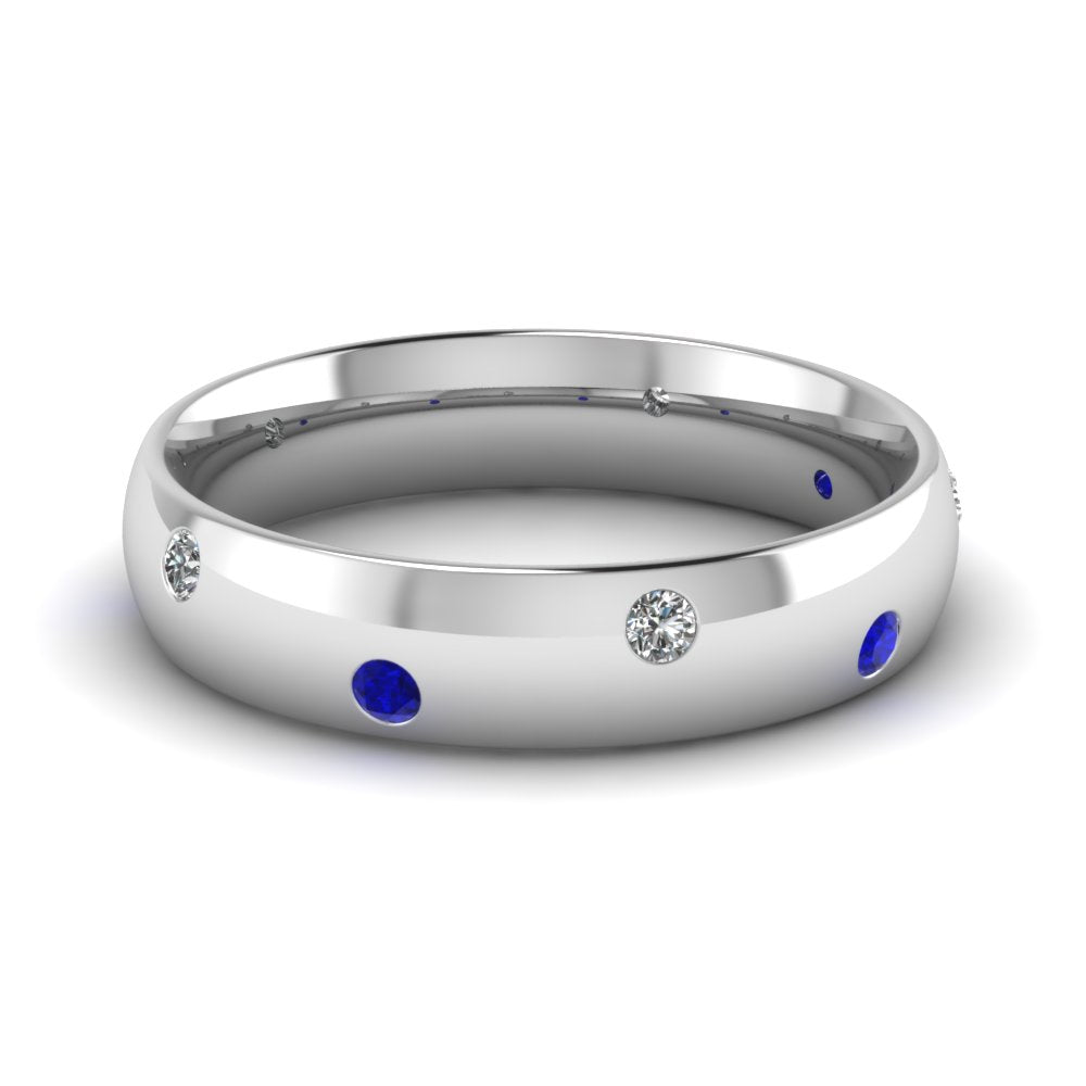 classic-dome-diamond-comfort-fit-wedding-ring-for-men-with-blue-sapphire-in-14k-white-gold-fd1092bgsabl-nl-wg