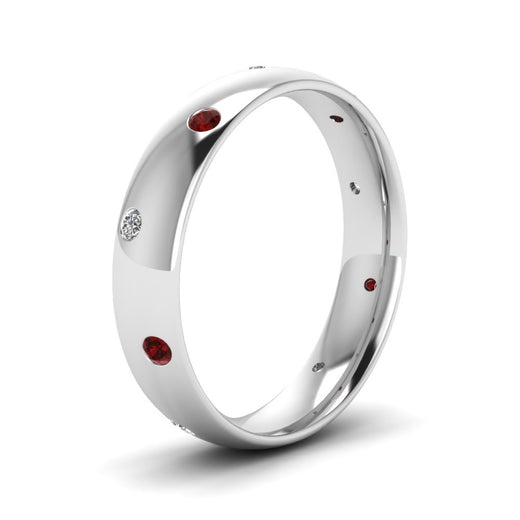 classic-dome-diamond-comfort-fit-wedding-ring-for-men-with-ruby-in-14k-white-gold-fd1092bgrudr-nl-wg