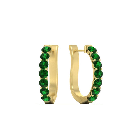 classic-emerald-huggie-hoop-earrings-in-yellow-gold-FDEAR11246GEMGR-NL-YG
