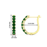 Load image into Gallery viewer, classic-emerald-huggie-hoop-earrings-in-yellow-gold-FDEAR11246GEMGRANGLE1-NL-YG_1080x1080_0da8a2bf-5f9f-4c2f-a7a3-44e06995e506
