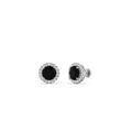 Thumbnail 81 - classic-halo-diamond-stud-earrings-with-black-diamond-in-white-gold-FDEAR10985ROGBLACKANGLE1-1.00CT-NL-WG
