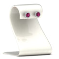 Thumbnail 40 - classic-halo-diamond-stud-earrings-with-pink-sapphire-in-white-gold-FDEAR10985ROGSADRPIANGLE1-1.00CT-NL-WG